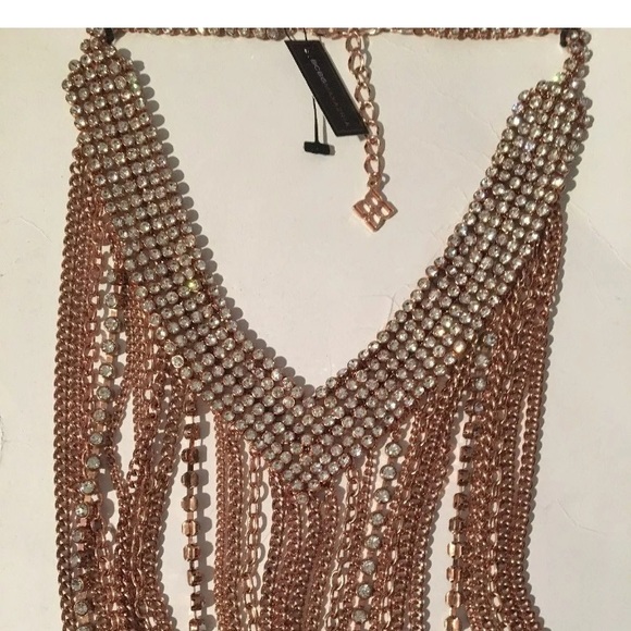 BCBGMAXAZRIA SOCIALITE Collection Bronze Necklace - Picture 8 of 10